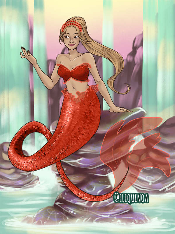 Arista (my version) made with Little Merfolk