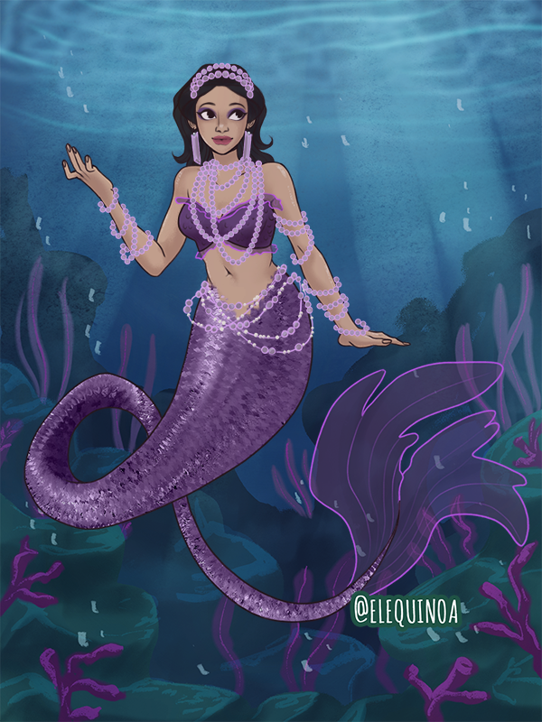 Alana (my version) made with Little Merfolk