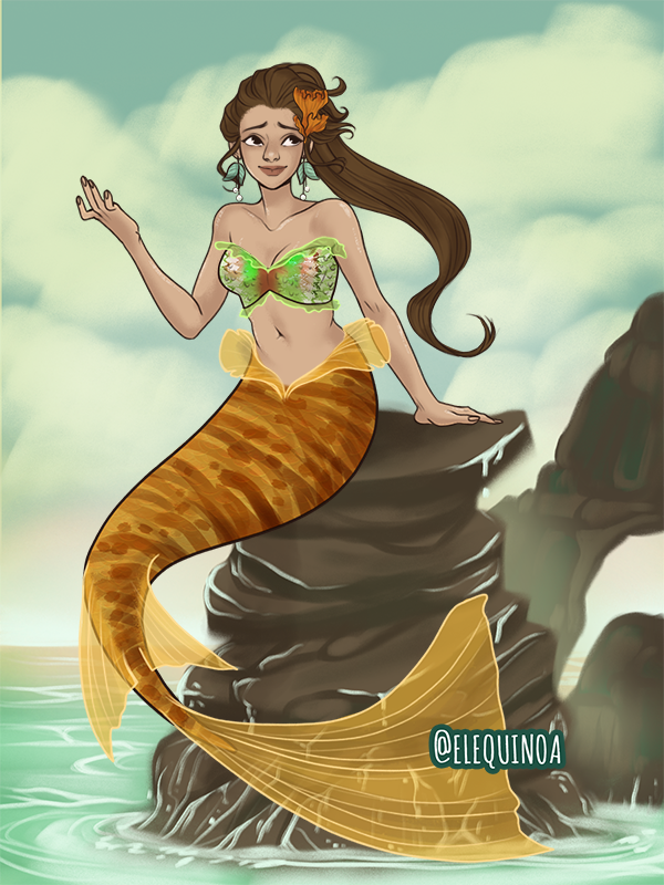 Adella (my version) made with Little Merfolk