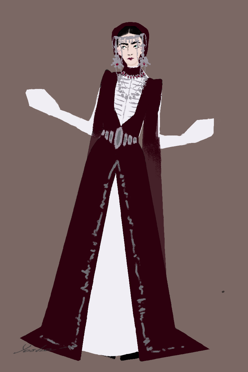 Mountain Garnet made with Mountain lady