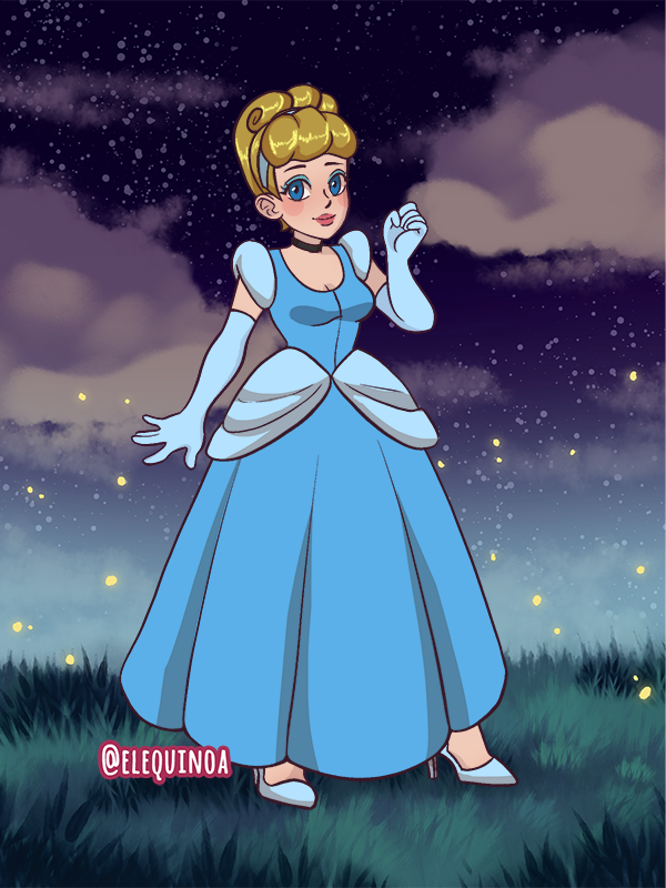 Cinderella made with Kartoon Princess