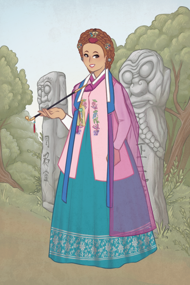 a vibe made with Hanbok Dressup