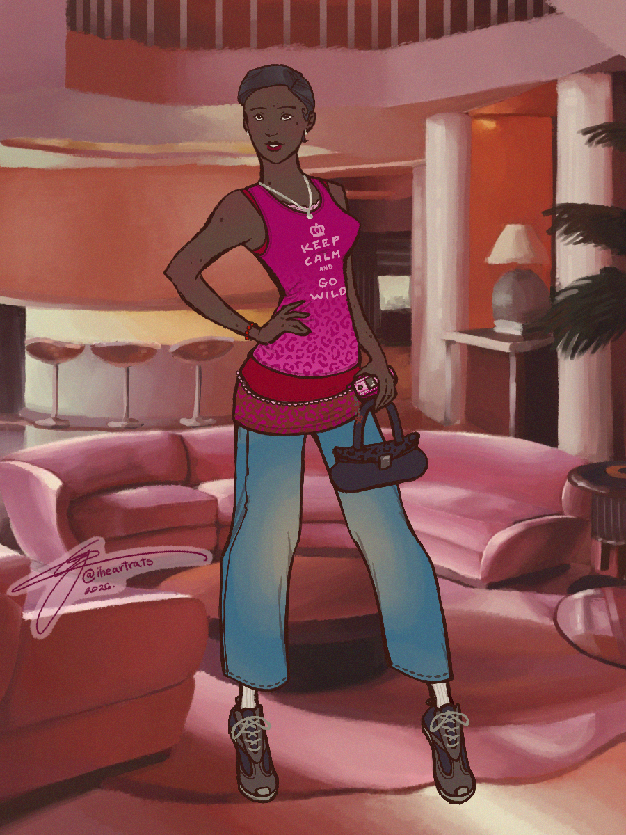 Amina - Y2K Spy Girl (Civilian) made with y2k Spy Girl