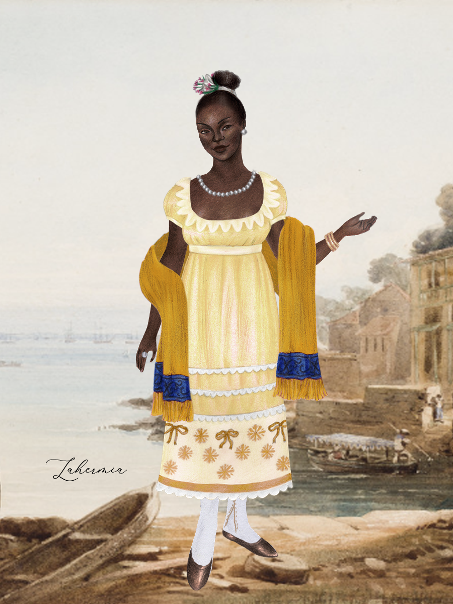 Regency Black Woman - Daughter made with Regency Brazil