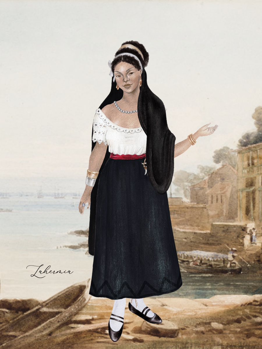 Regency (Mixed??) Black Woman - Grandmother made with Regency Brazil