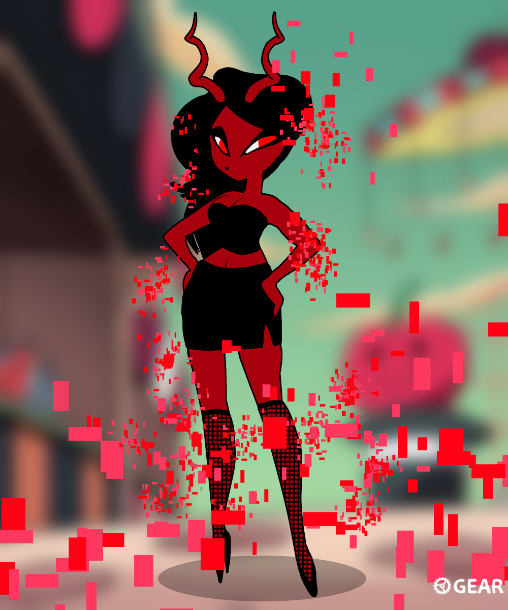 her made with Helluva Meiker