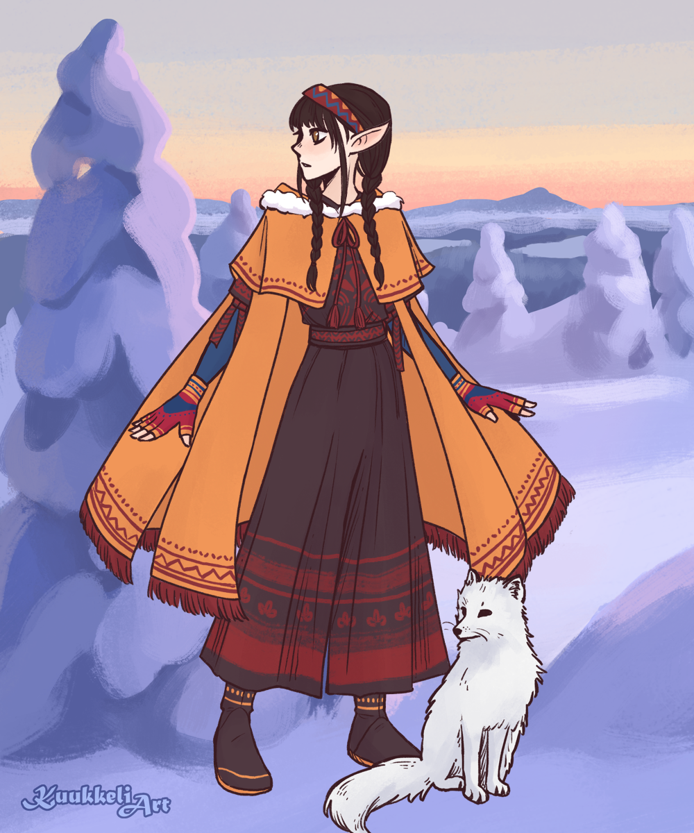 Northerner OC made with Winter Elf Maker