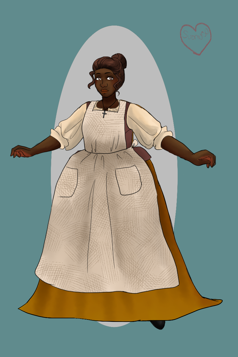 Dara, the Baker. made with 18th century lady