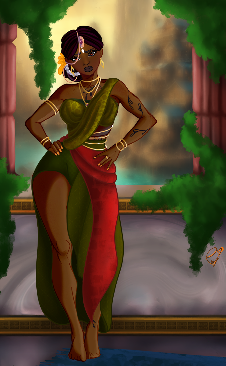 Ngozi made with Seaside Fantasy