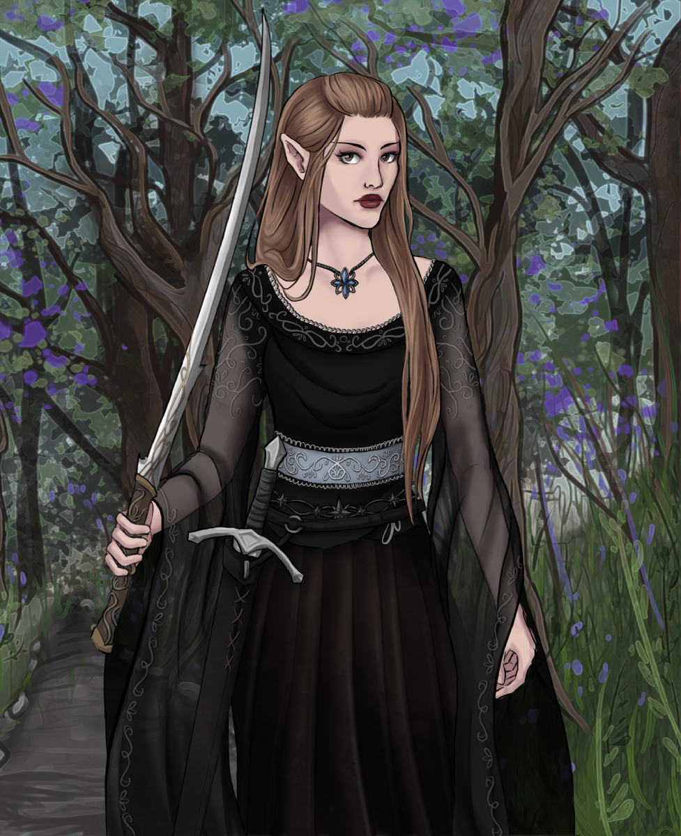 Miranda Corvus - Elvish Character made with [WIP] Elvish Character Creator RE