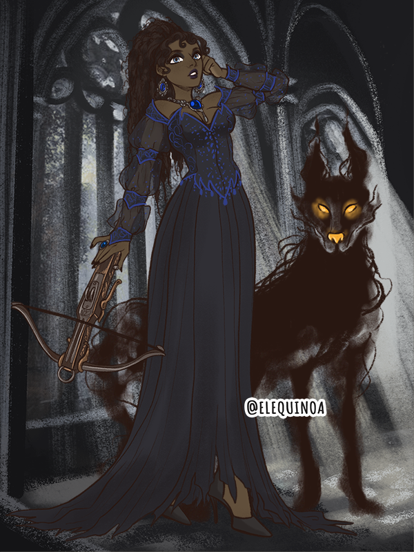 Celine Hunter - Gothic Heroine made with Gothic Heroine