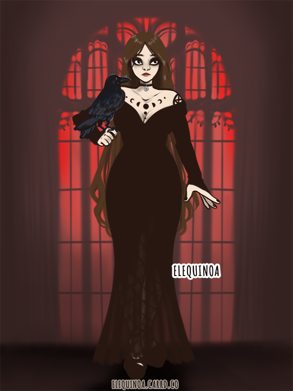 Miranda Corvus - Glam Witch made with Glam Witch
