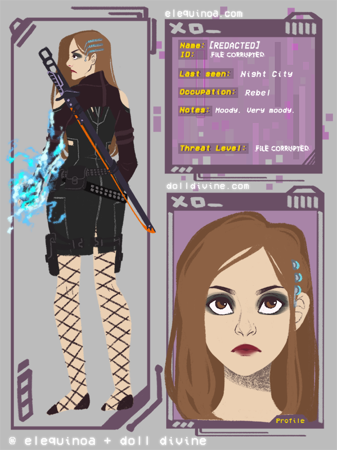 Miranda Corvus - Cyber Character made with Cyber Character