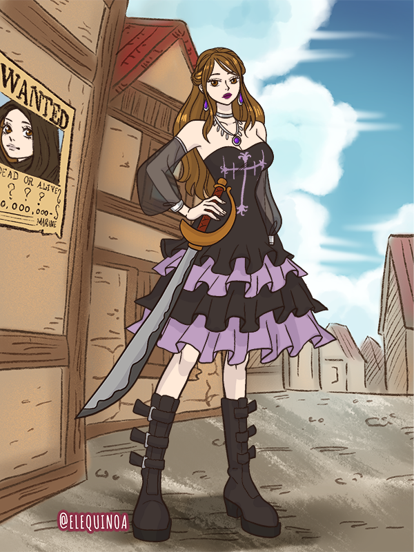 Miranda Corvus - One Coin Pirate made with One Coin Pirate