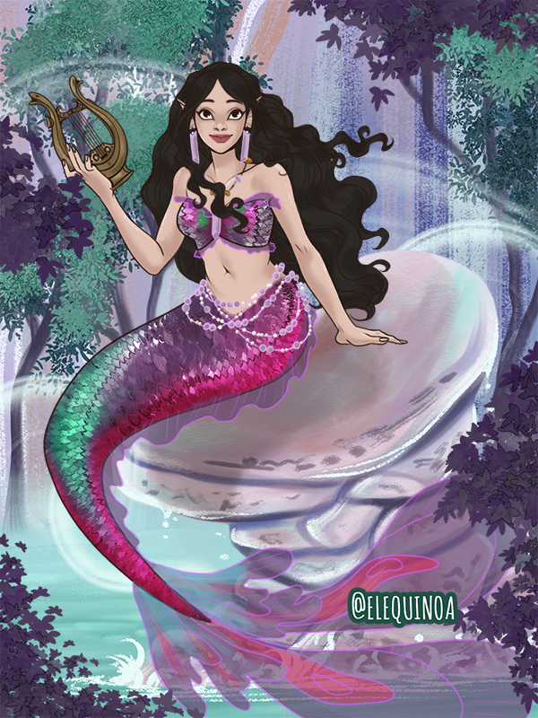 Julia Argent - Little Merfolk made with Little Merfolk