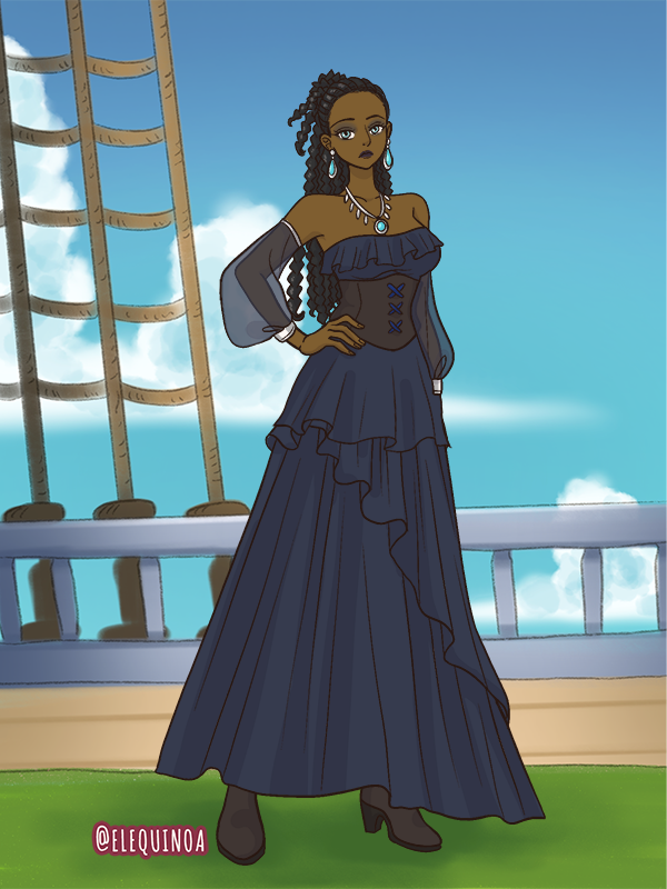 Celine Hunter - One Coin Pirate made with One Coin Pirate
