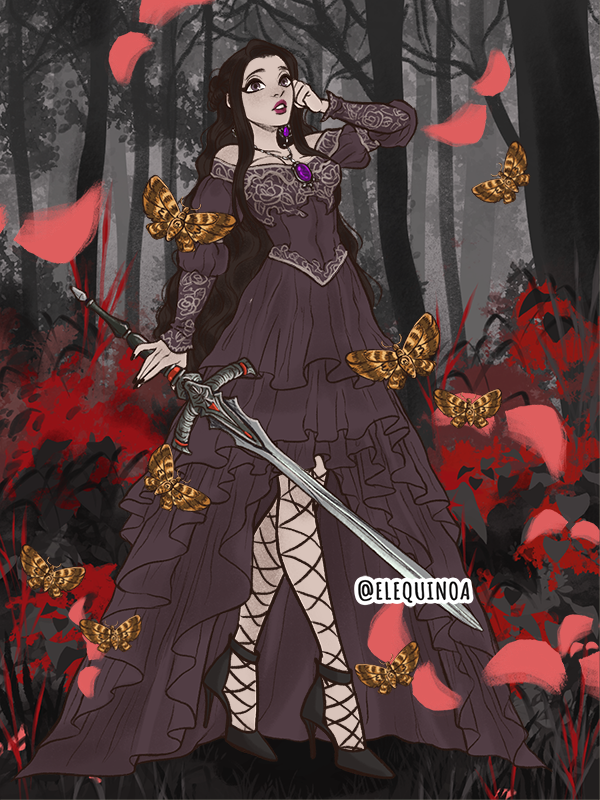 Julia Argent - Gothic Heroine made with Gothic Heroine