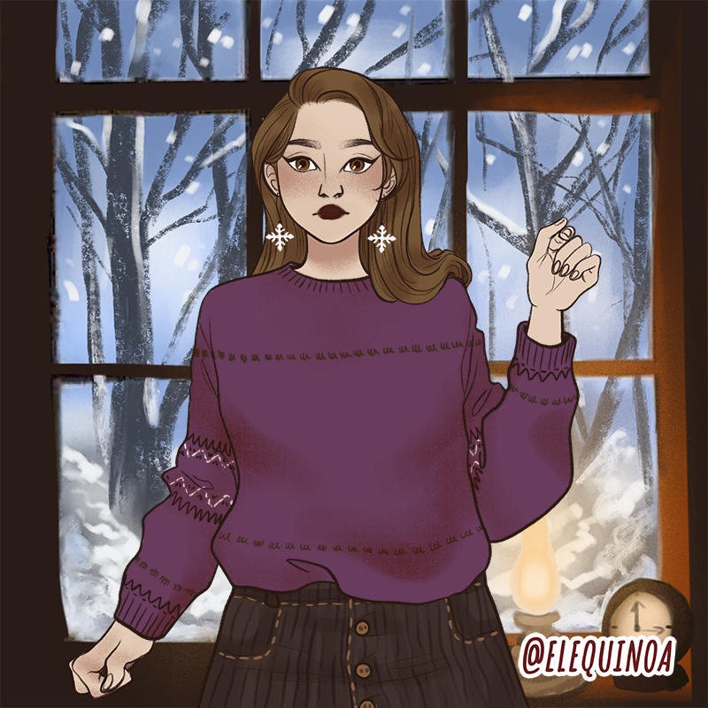 Miranda Corvus - Ugly Sweater made with Ugly Winter Sweater