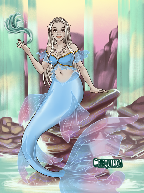 Monika - Little Merfolk made with Little Merfolk