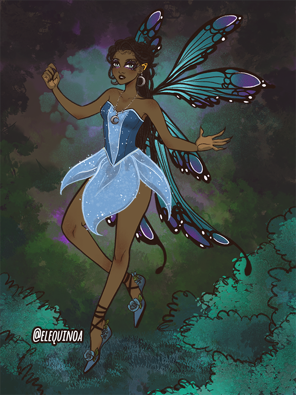 Celine Hunter - Forest Fairy made with Forest Fairy