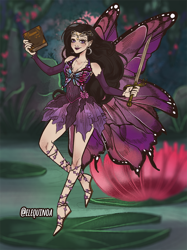 Julia Argent - Forest Fairy made with Forest Fairy