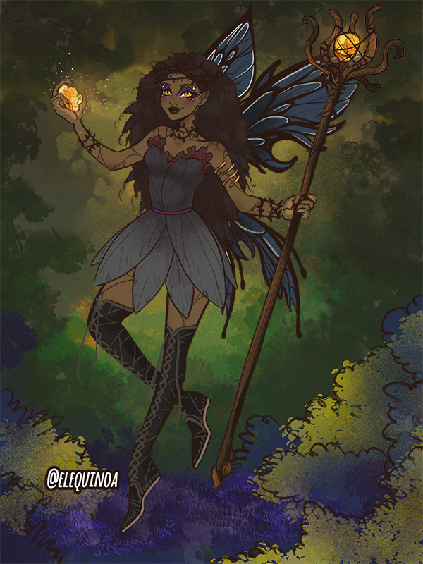 Imani Solomon - Forest Fairy made with Forest Fairy