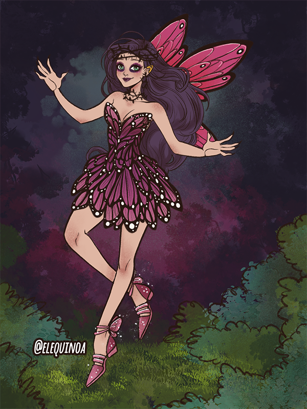 Rosemary 'Rose' Forest Fairy made with Forest Fairy