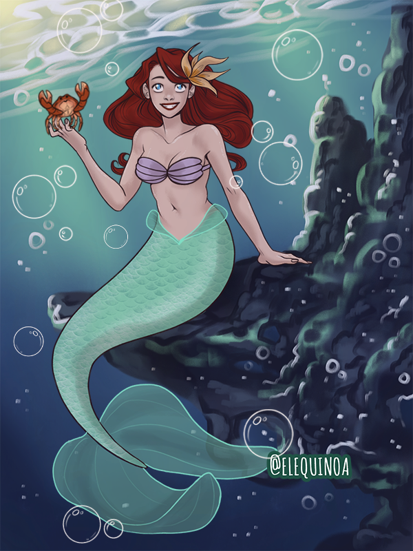 ariel made with Little Merfolk