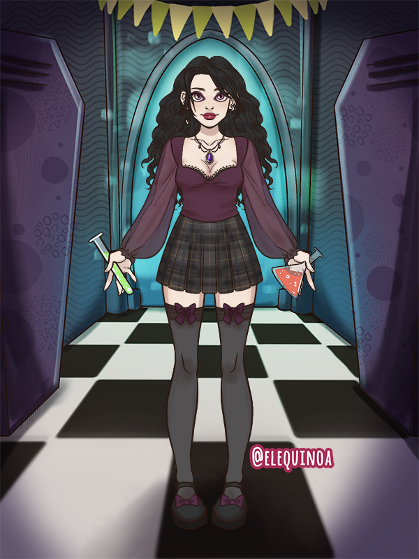 Julia Argent - Supernatural Student made with Supernatural Student