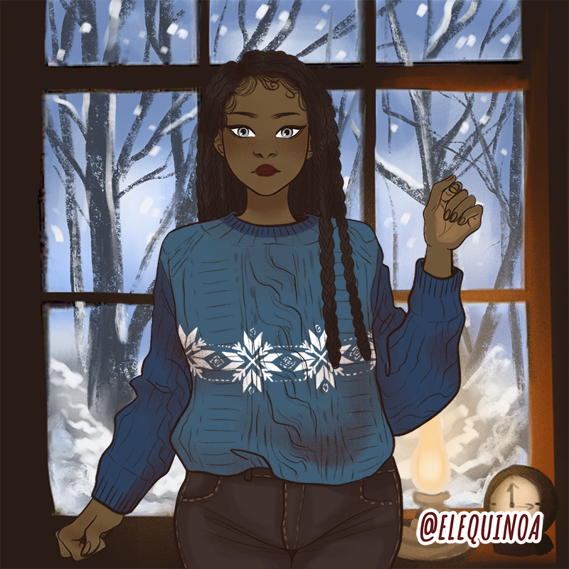 Celine Hunter - Ugly Sweater made with Ugly Winter Sweater