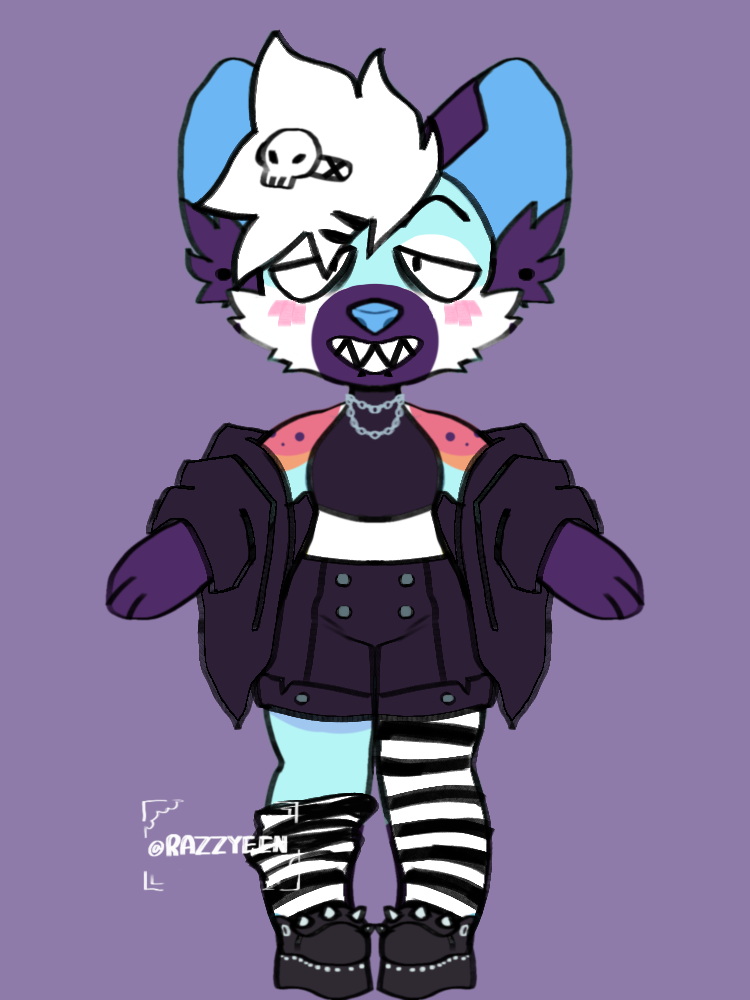 Razz Dress Up Ver. 1 cute fit made with RAZZ DRESS UP