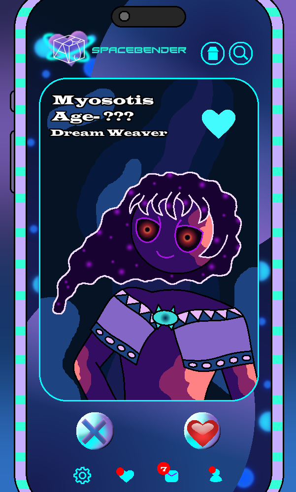 It's a Date! made with Spacetember dating game