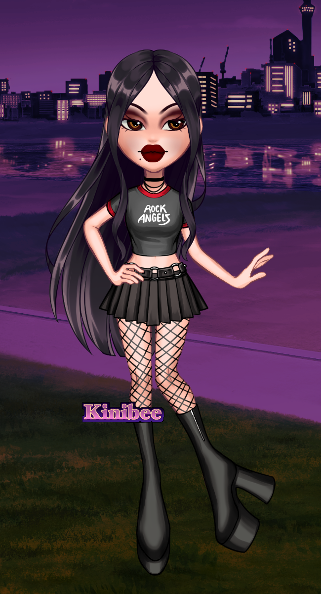 :) made with Bratty Doll Maker