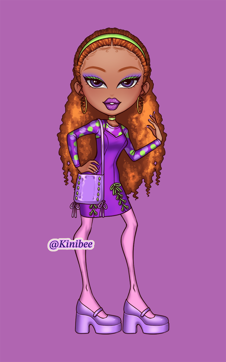 Daphne Scooby Doo made with Bratty Doll Maker 2