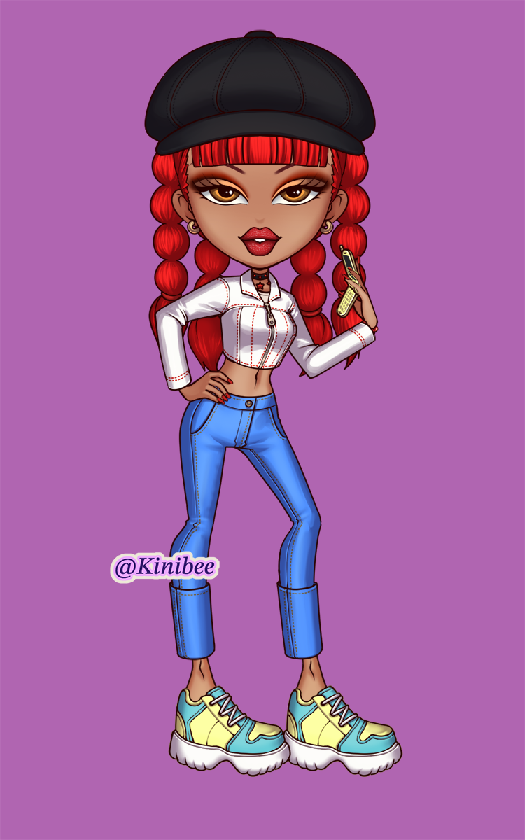 Ruby Trollz made with Bratty Doll Maker 2