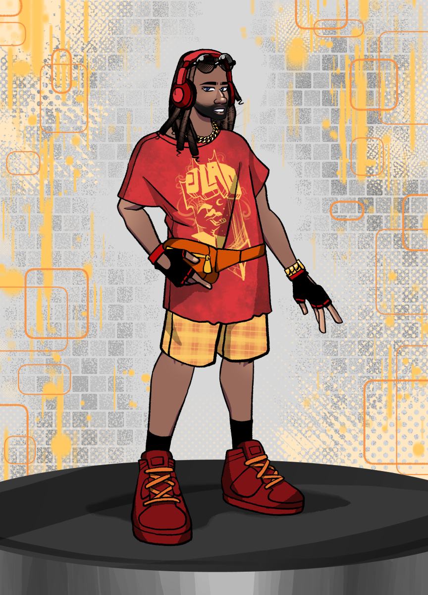 Lots of Red made with Make an Alt Man! The Bath Plug Dress Up Game