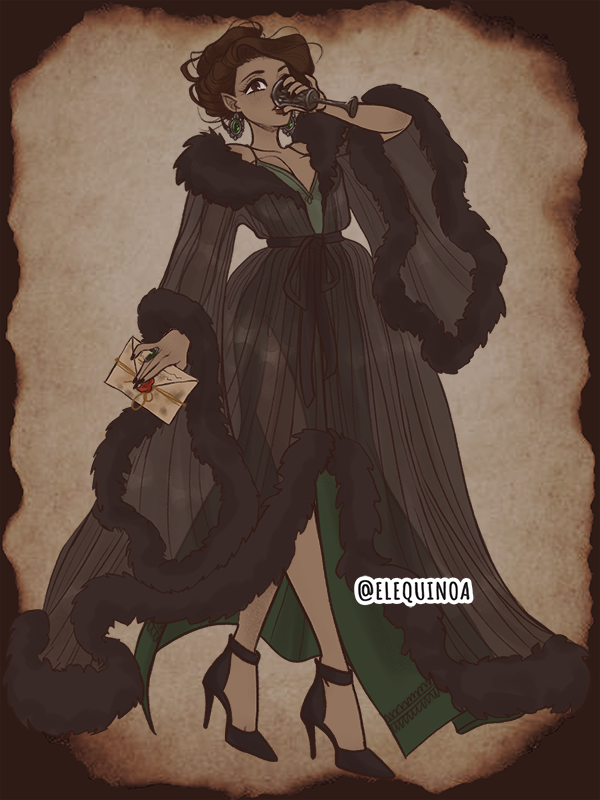 In My Natural Habitat made with Gothic Heroine