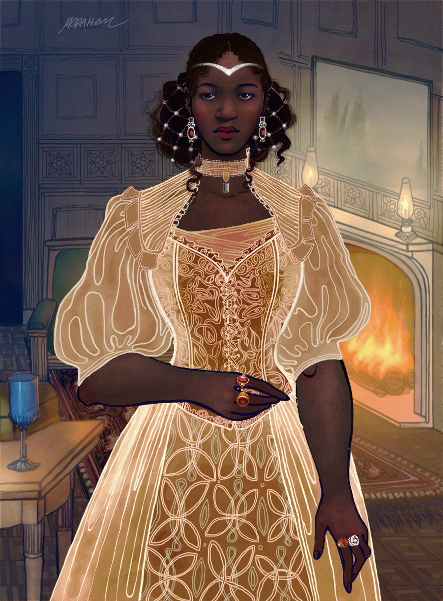 Lady Eleanora Primor. made with Create a Queen