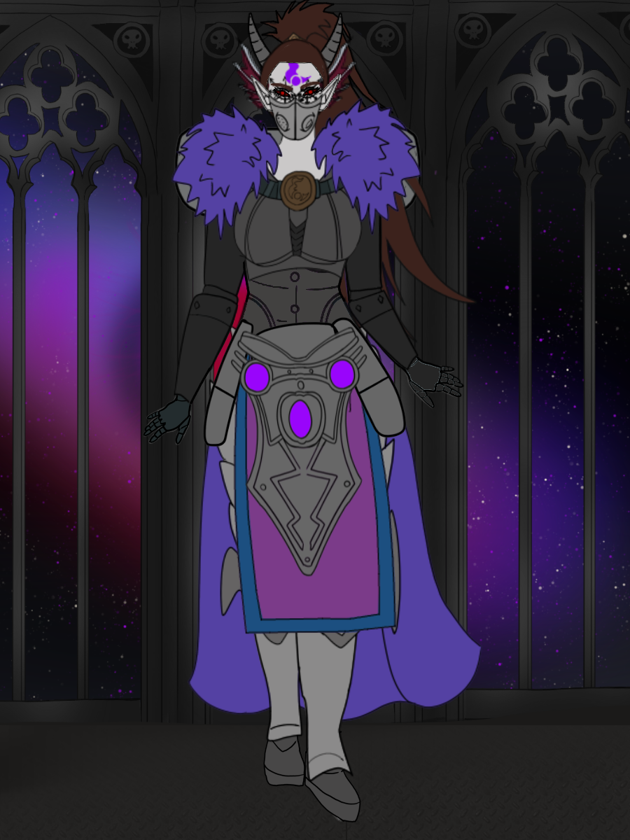 Tzeentch Follower made with Warrior Nun Dress up Game